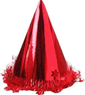 Red Birthday cap for kids 1 pice