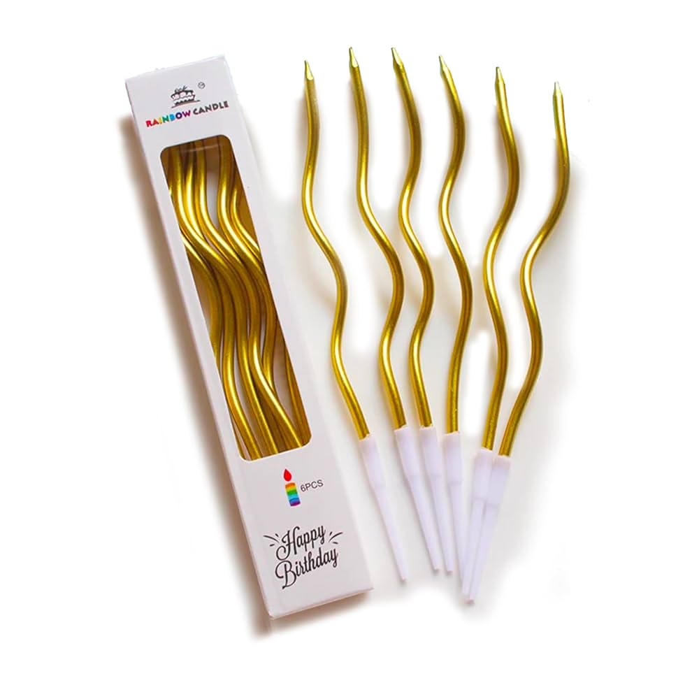 Spiral golden candels