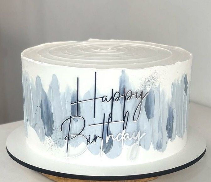 Vanilla cake round eggless 500gm