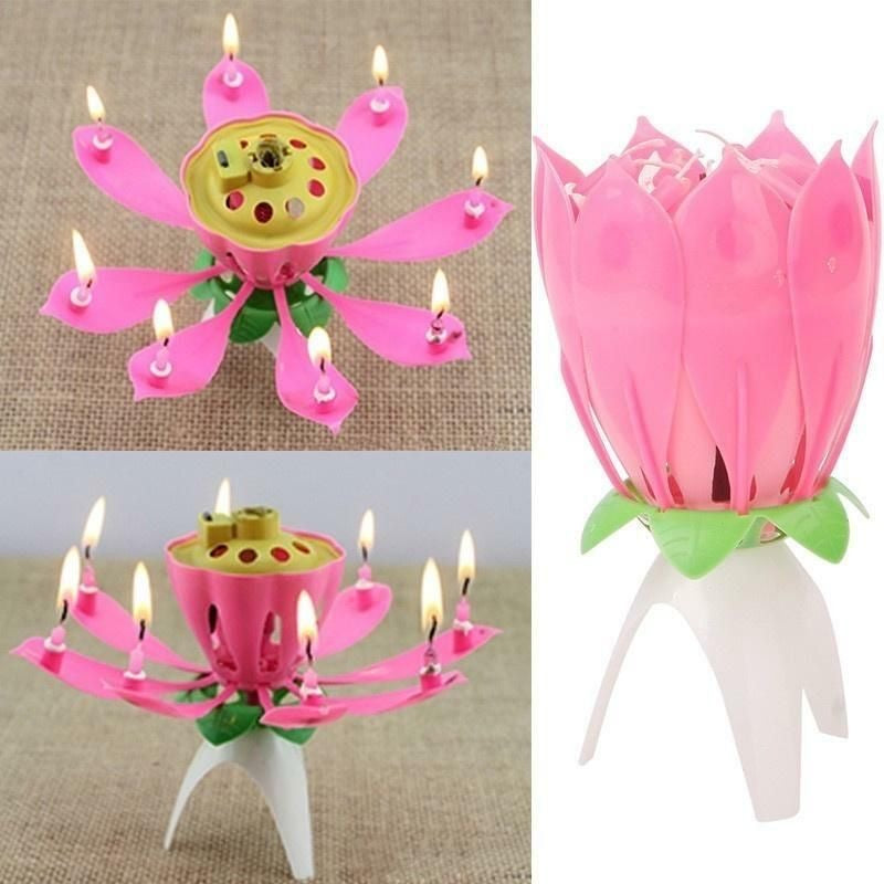 Lotus candle ￼