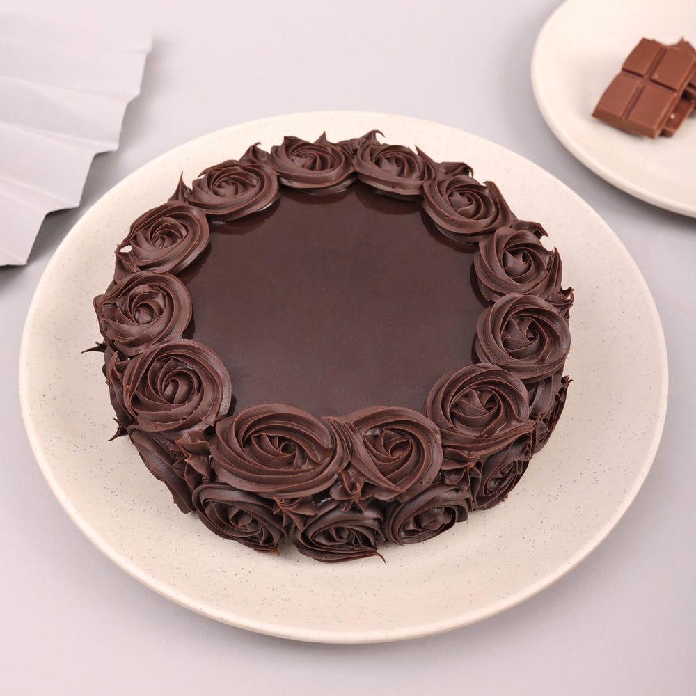 Fully chocolate truffle eggless cake 500gm