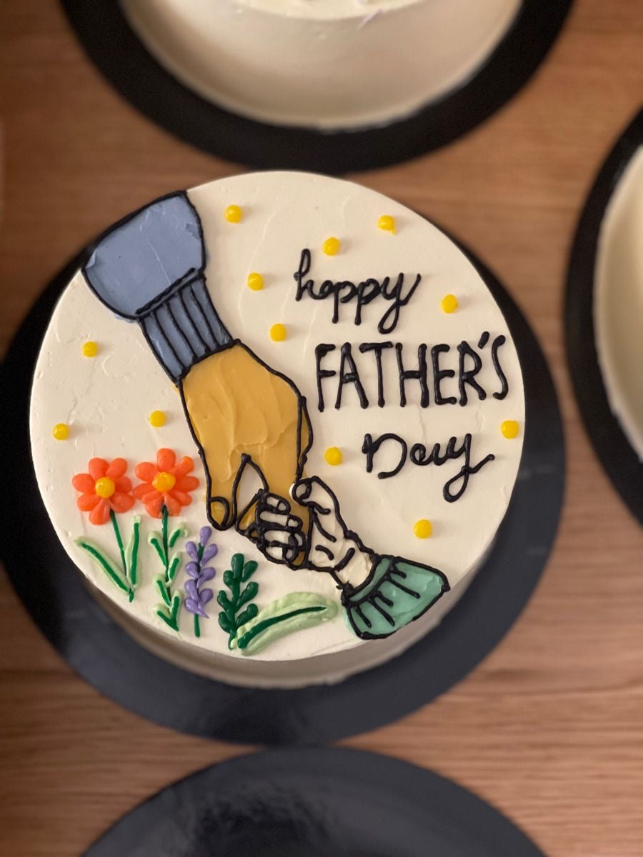 A cake for my dad vanilla