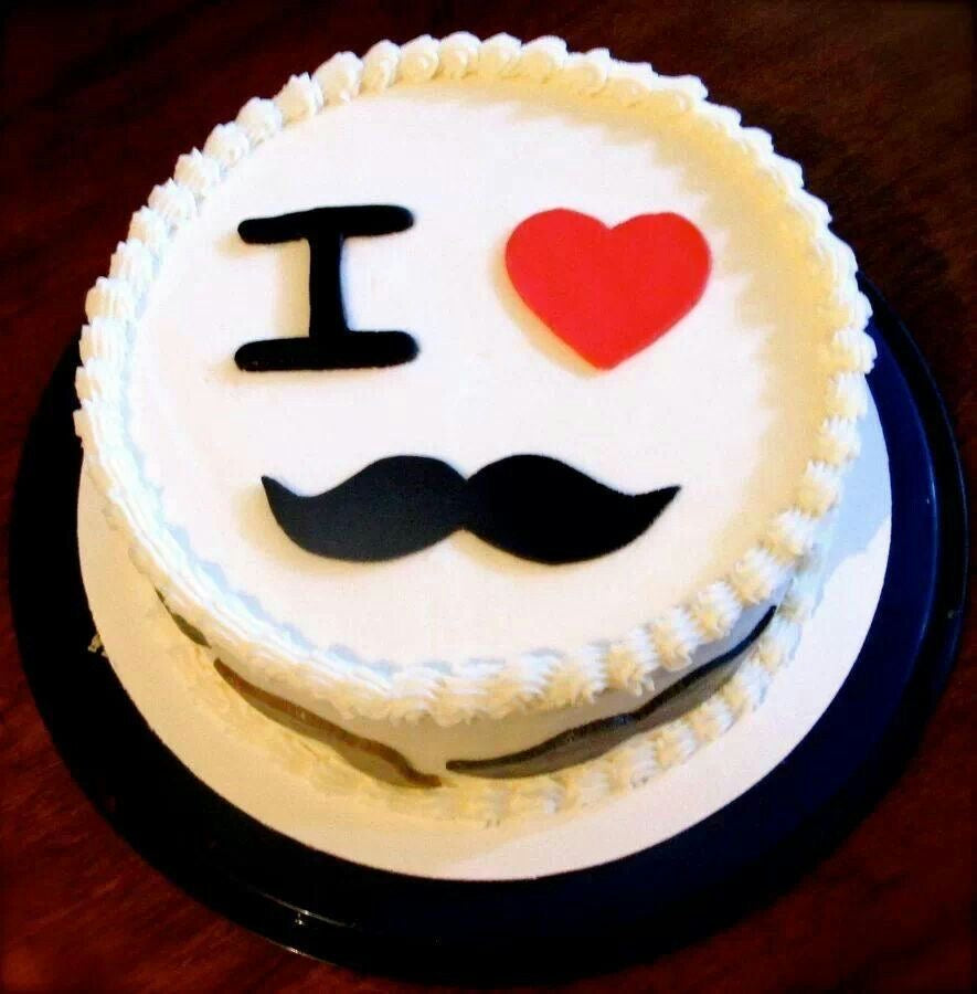A special cake for Father’s Day Eggless