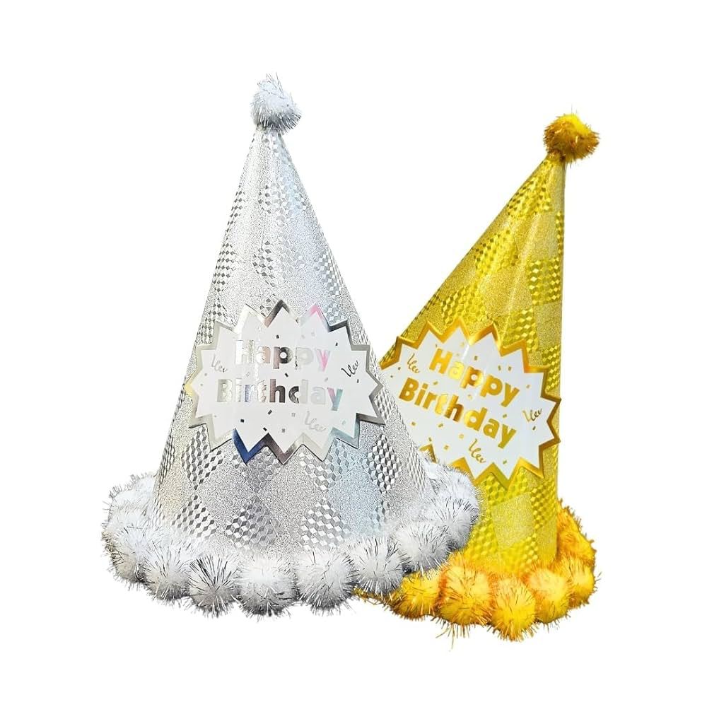 Birthday cap premium quality 2 pice