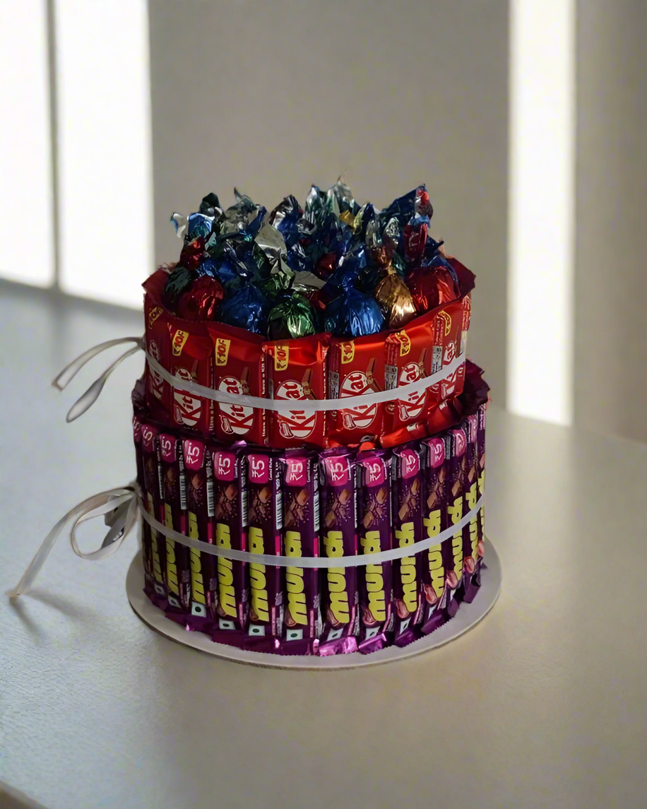 Big size chocolate hamper beautiful paking premium quality product