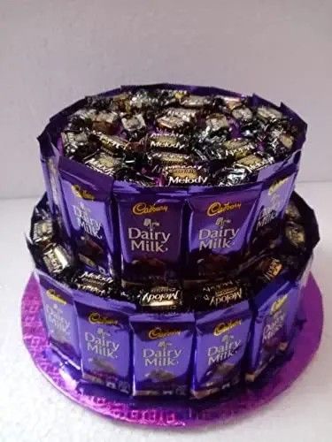 Normal size diary milk chocolate 🍫 hamper chocolate tower